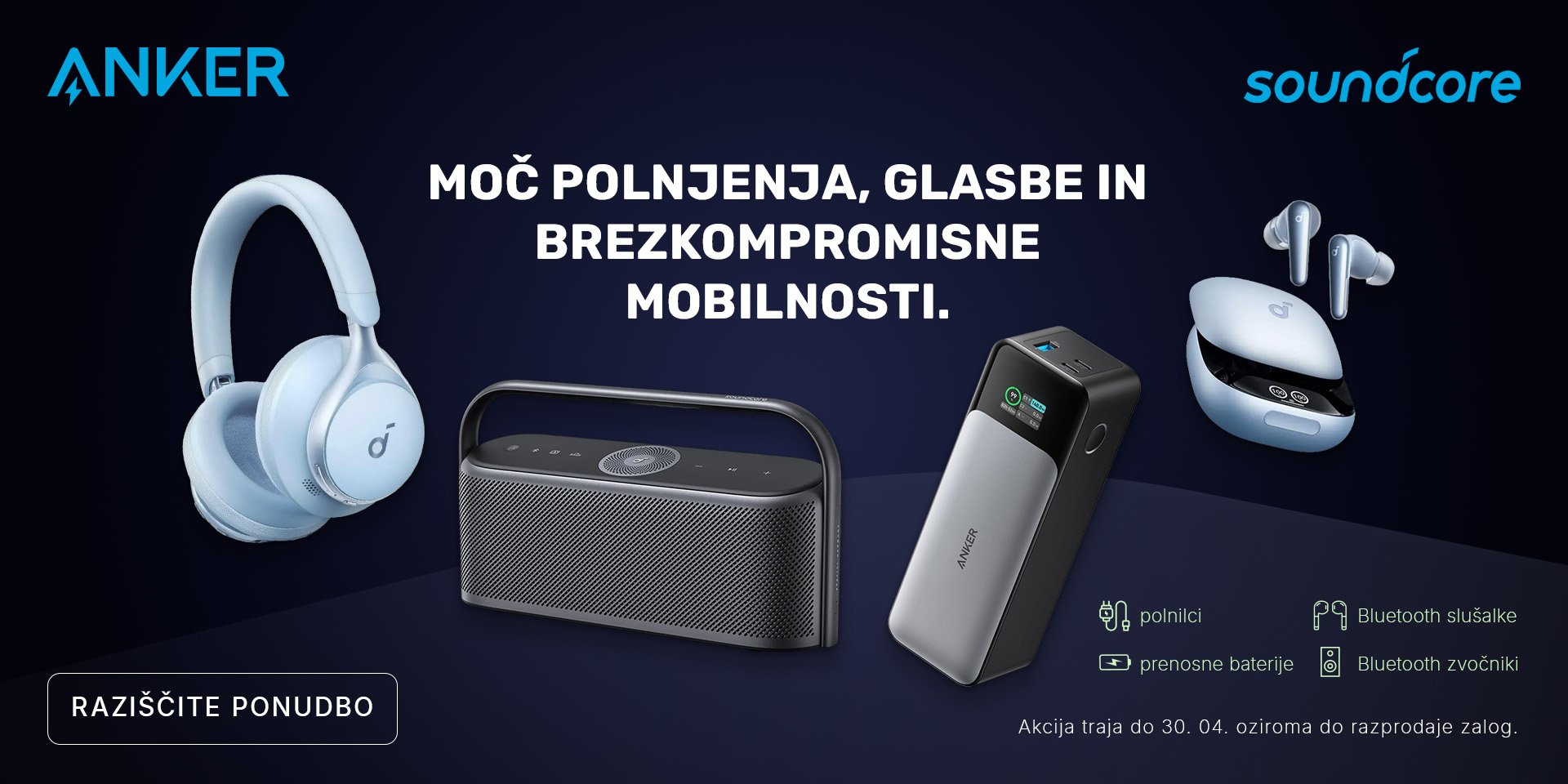 Anker soundcore ponudba